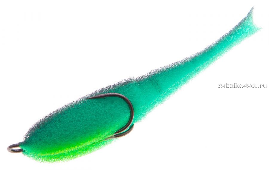 Поролоновая рыбка OnlySpin Bait 110 мм / упаковка 5 шт / цвет:  цвет 28uv