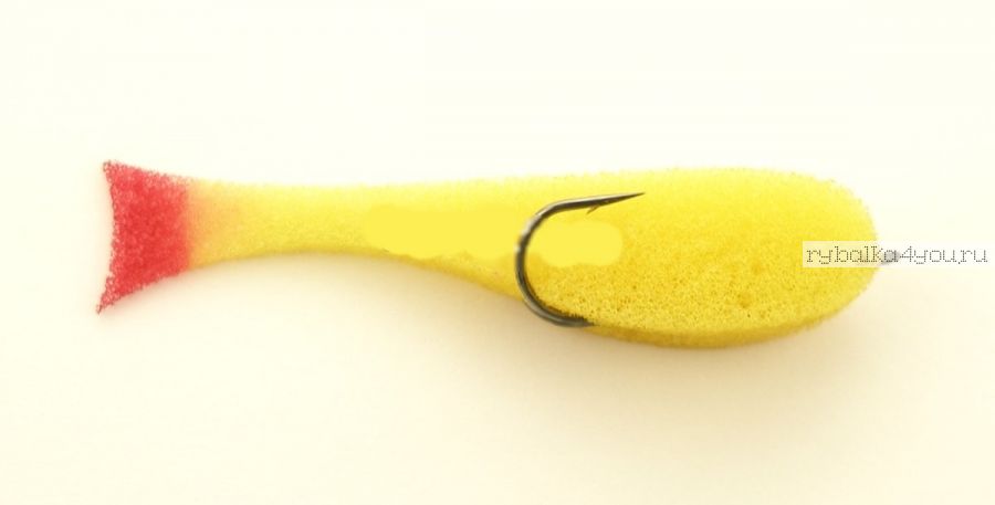 Поролоновая рыбка OnlySpin Bait 80 мм / упаковка 5 шт / цвет:  цвет 21uv