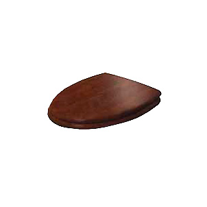 Изображение Стульчак цвета "орех" для унитаза Cezares Primo деревянный