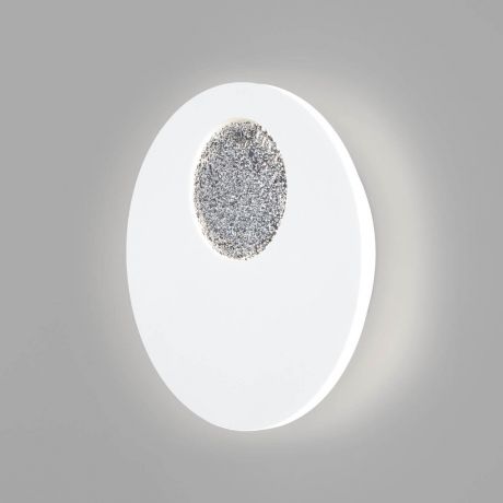 Настенный светодиодный светильник Eurosvet Areola 40150/1 LED белый/хром