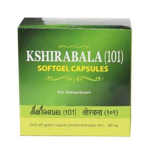 Кширабала (101) Коттаккал Kshirabala (101) Kottakkal от преждевременного старения организма, 100 капсул