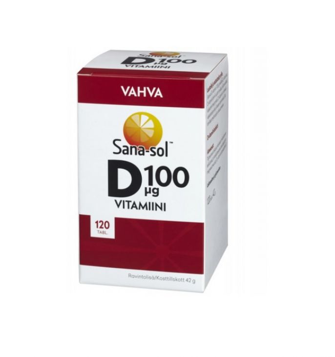 Sana-Sol D vitamini 100 mg 8000 МЕ120 tabl