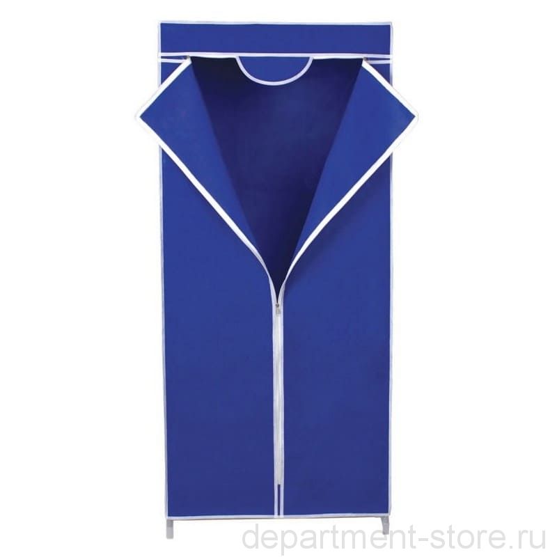 Шкаф тканевый каркасный Quality Wardrobe, цвет синий