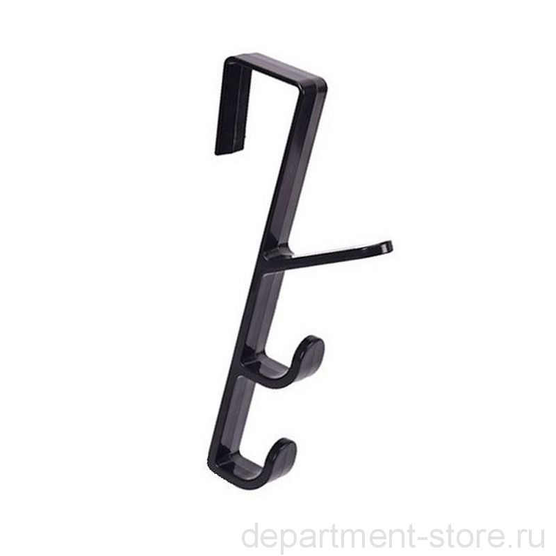 Крючок держатель на дверь 3-Level Door Hook, (цвет Чёрный)