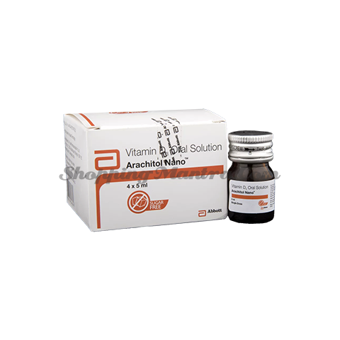 Витамин Д3 оральный раствор Арачитол Нано Эббот Индия | Arachitol Nano Vitamin D3 Oral Solution Abbott India