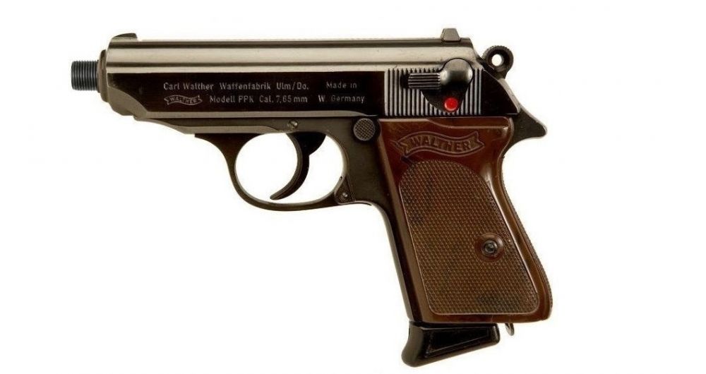 Пистолет Walther PPK с ПБС