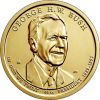 41-й президент США Джордж Буш-старший 1 доллар США 2020  . Серия «Президенты США»