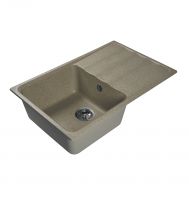 Врезная кухонная мойка LEX Lucerne 780 Sand 78х49см искусственный мрамор RULE000113