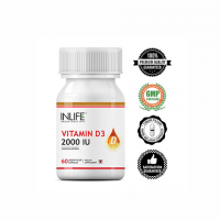Витамин D3 2000 I.U. в капсулах Инлайф | INLIFE Vitamin D3 2000 IU Supplement