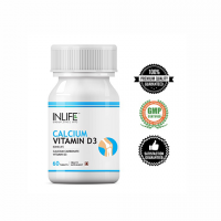 Кальций + Витамин D3 в таблетках Инлайф | INLIFE Calcium with Vitamin D3 Supplement