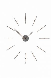 Часы Mini Merlin T 12 графитовая сталь-орех