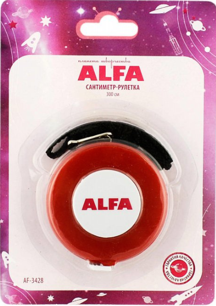Сантиметр -рулетка Alfa (300 см)