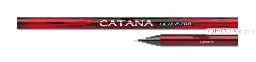 Удилище маховое Shimano Catana EX TE 2-600 590 см / тест 2 - 8 гр