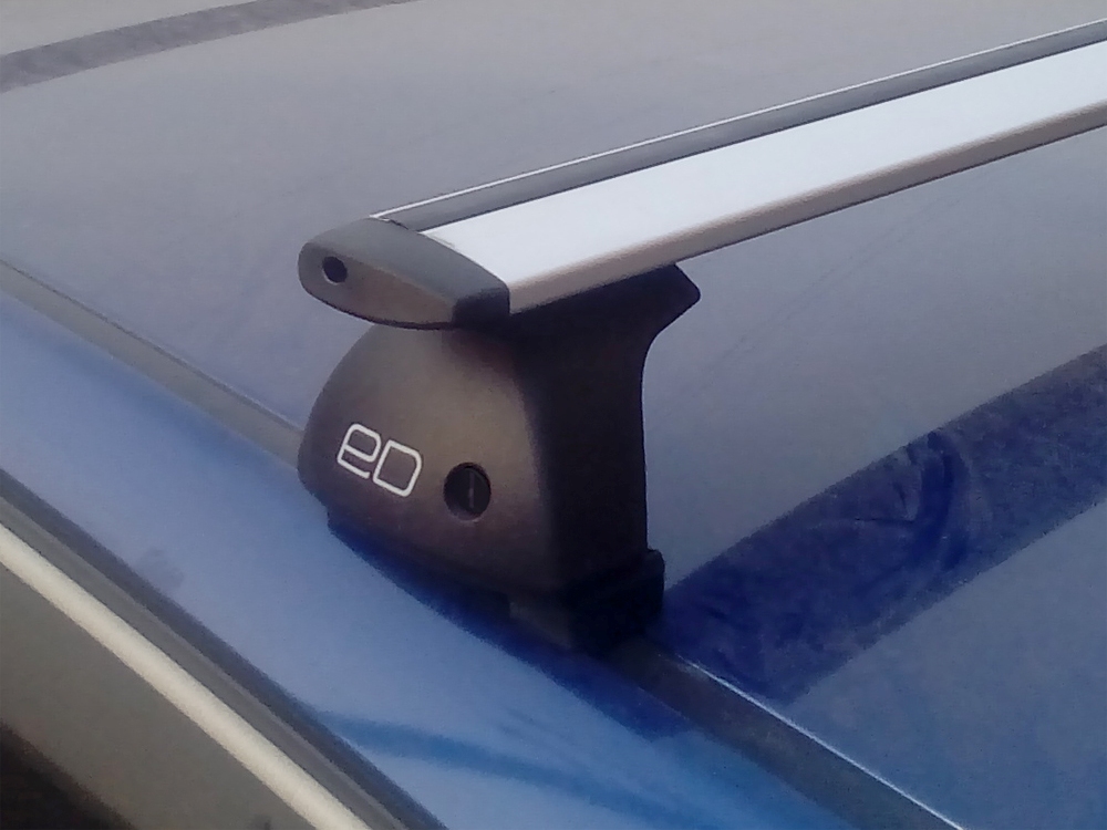Багажник на крышу Mazda 3 BK/BL 2003-13, Евродеталь, крыловидные дуги