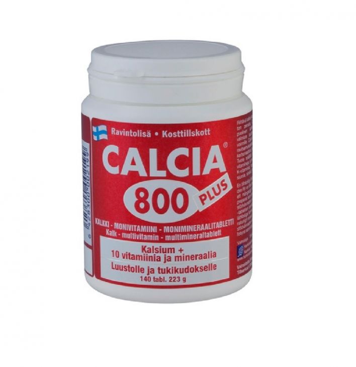 Calcia 800 Plus 140 табл (Кальций 800 Плюс 140 табл)