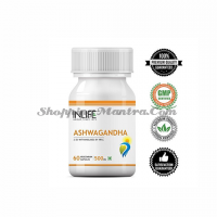Ашваганда в капсулах 500мг Инлайф | INLIFE Ashwagandha Capsules 500mg