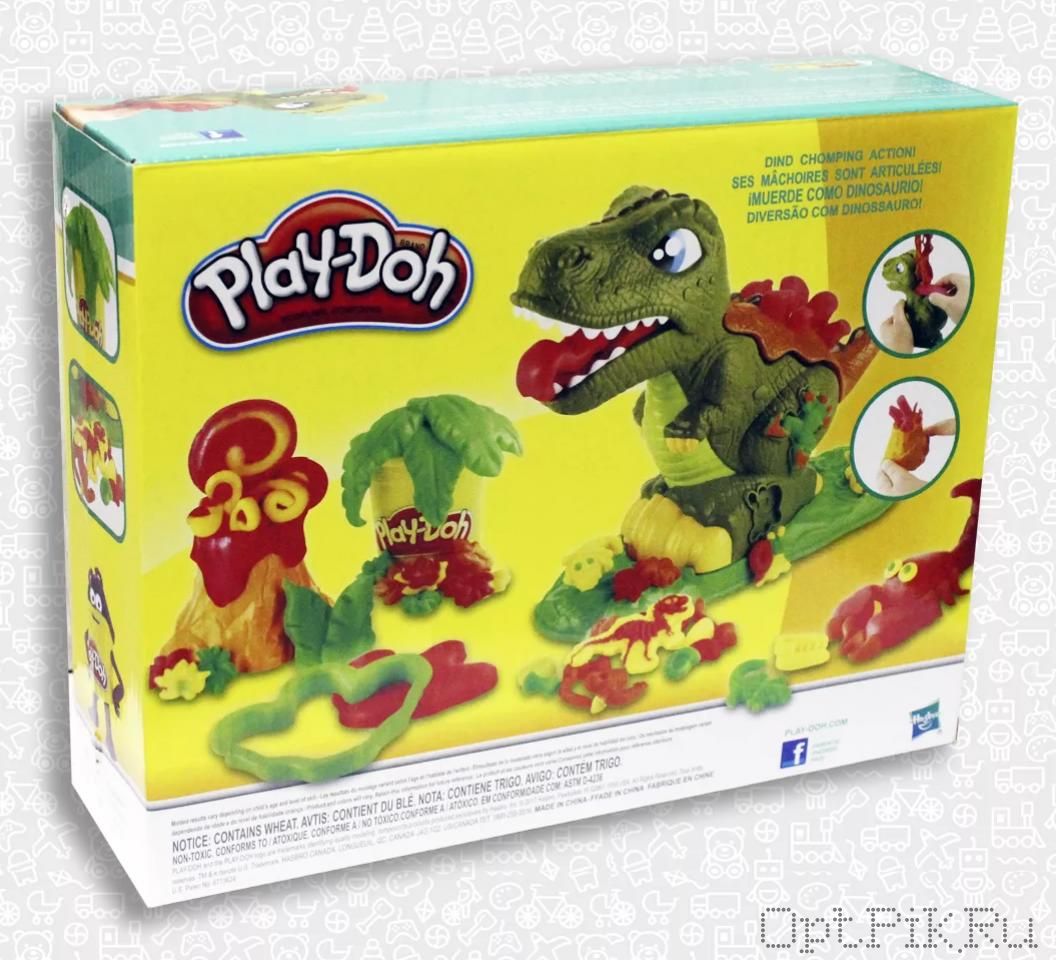 Набор игровой пластилина Play-Doh Могучий динозавр