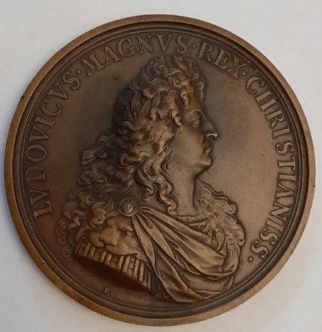медаль Людовик XIV Франция UNC
