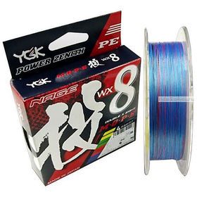 Плетеный шнур YGK Mope PE WX8 Nage 200 м / цвет: multicolor