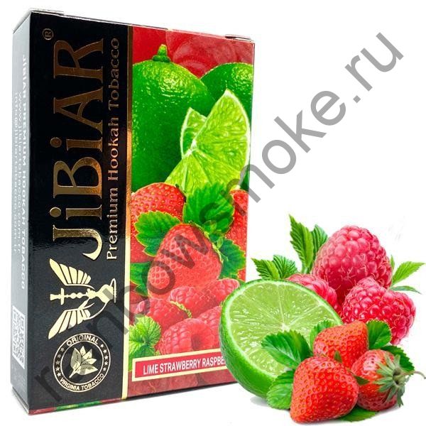 Jibiar 50 гр - Lime Strawberry Raspberry (Лайм Клубника Малина)