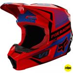Fox 2021 V1 Oktiv Fluorescent Red (MIPS) шлем внедорожный