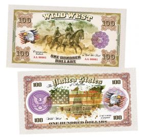 100 долларов США - Гражданская война в США (The civil war in the United States). Памятная банкнота Oz ЯМ
