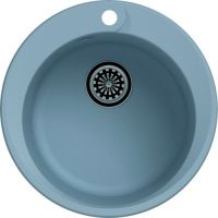 Врезная кухонная мойка Ewigstein Rund 45 50х50см