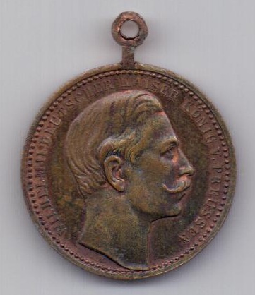 медаль 1889 Пруссия AUNC Германия