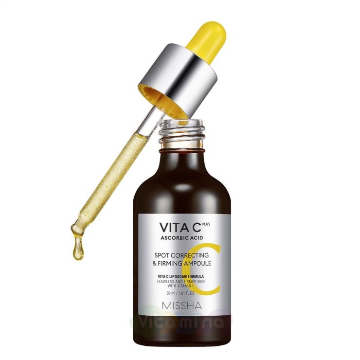 Missha Антивозрастная сыворотка-ампула с витамином С Vita C Plus Spot Correcting & Firming Ampoule, 30 мл