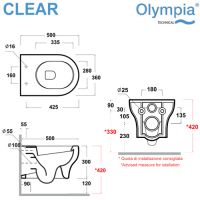 схема унитаза Olympia Clear CLE1202R01
