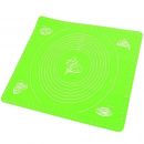 Коврик силиконовый для раскатки теста и выпечки (50 х 40 см), цвет Зелёный