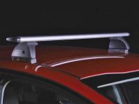 Багажник на крышу Mazda CX-7, Евродеталь, крыловидные дуги