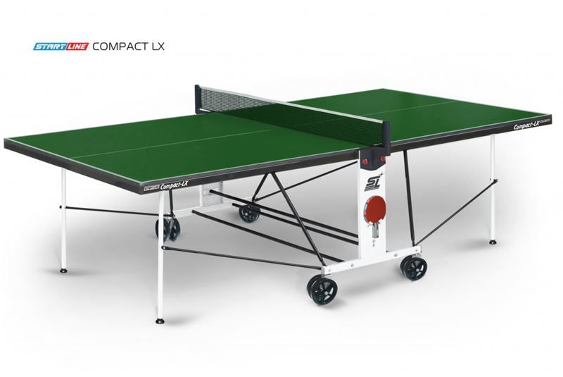 Теннисный стол для помещений Start Line Compact LX (зеленый)