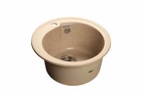 Мраморная мойка GranFest Rondo GF-R450 Песочный