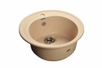 Мраморная мойка GranFest Rondo GF-R510 Бежевый