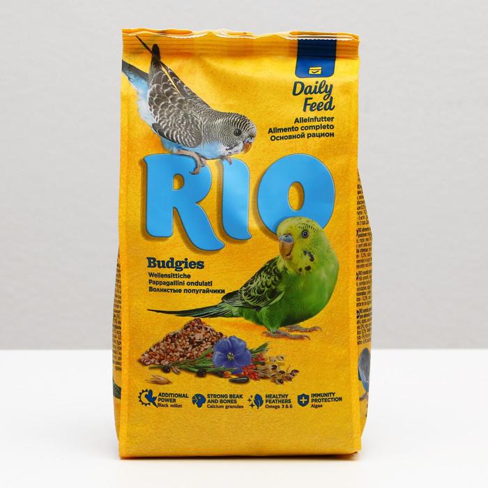 Корм "RIO" для волнистых попугайчиков 1кг