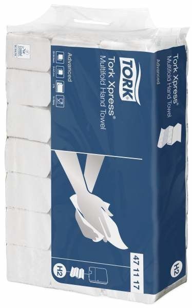Tork Xpress® листовые полотенца сложения Multifold, 471117