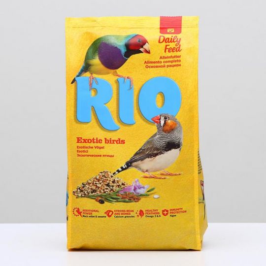 Корм "RIO" для экзотических видов птиц, 500гр