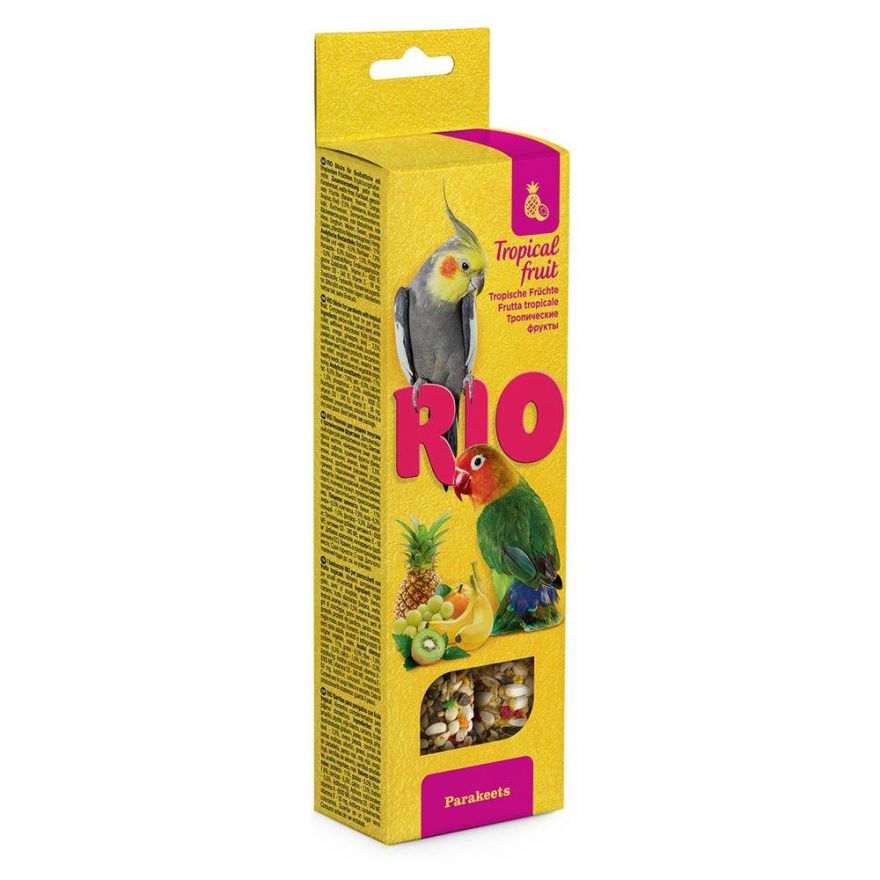 RIO. Палочки для средних попугаев в ассортименте.