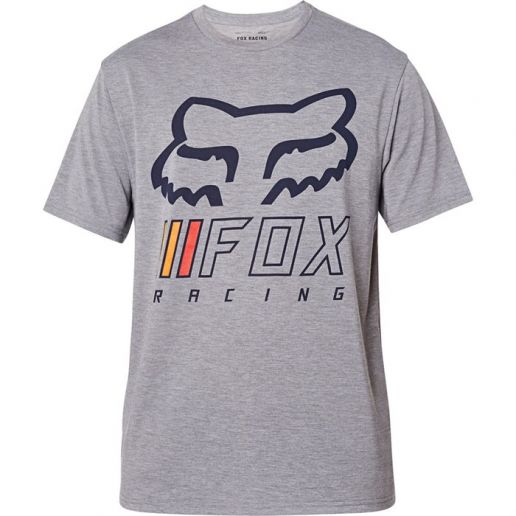 Fox Overhaul SS Tech Tee Heather Graphite футболка