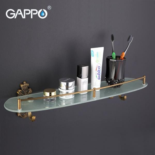 Полка для ванной Gappo G3607 Бронза