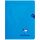 Тетрадь А4 48л.кл.Clairefontaine Mimesys синяя пластик.обложка 303162С_blue