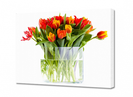 Картина на холсте Букет тюльпанов