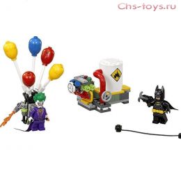 Конструктор Lari Бэтмен Побег Джокера на воздушном шаре 10626 (Бэтмен 70900) 135 дет