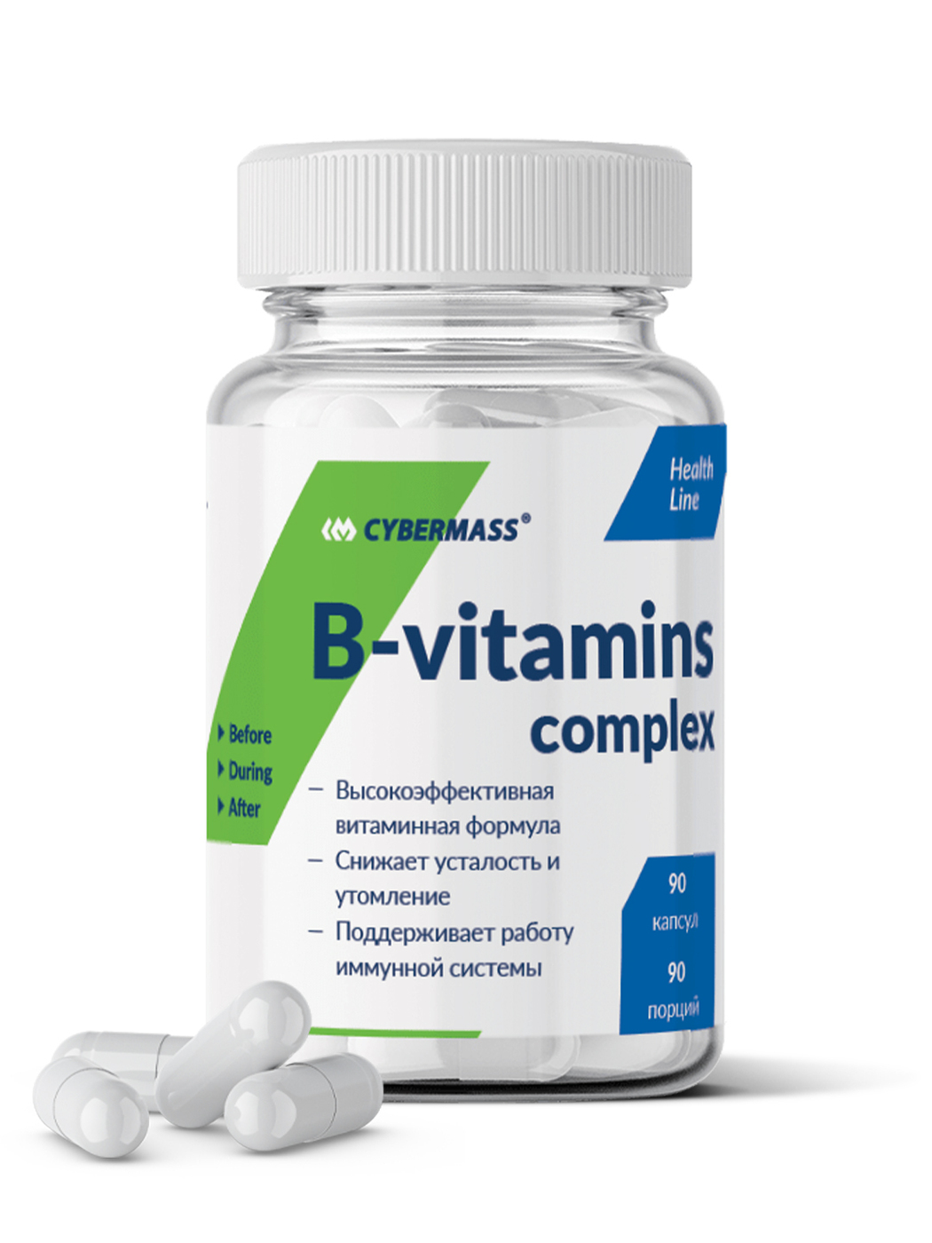 CYBERMASS - B-vitamins complex 90кап