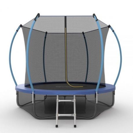 Батут с внутренней сеткой и лестницей Evo Jump Internal 10ft (Blue) + нижняя сетка