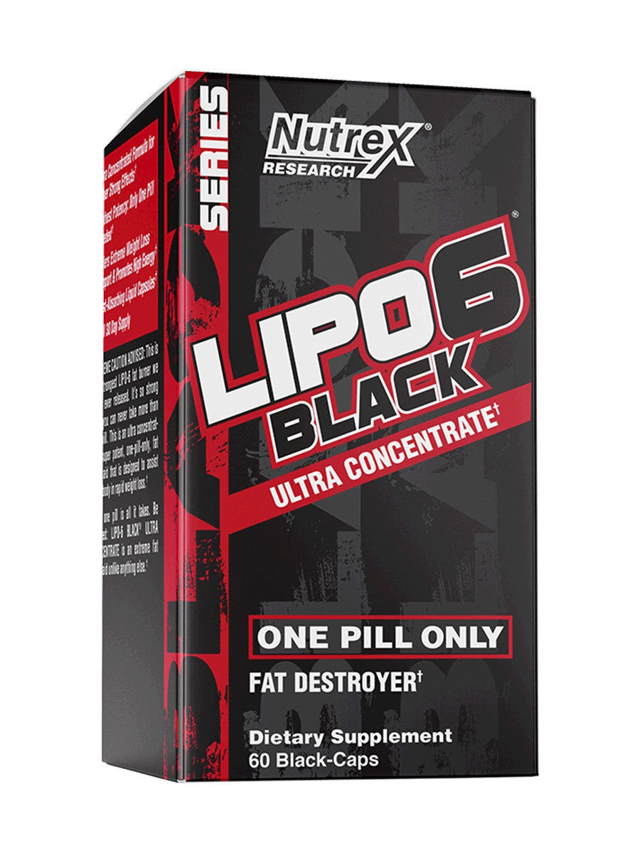 Nutrex - Lipo-6 Black Ultra Concentrate 60кап