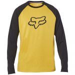 Fox Tournament LS Tech Tee Mustard футболка