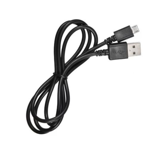 Кабель Micro USB - USB черный 0,8 м