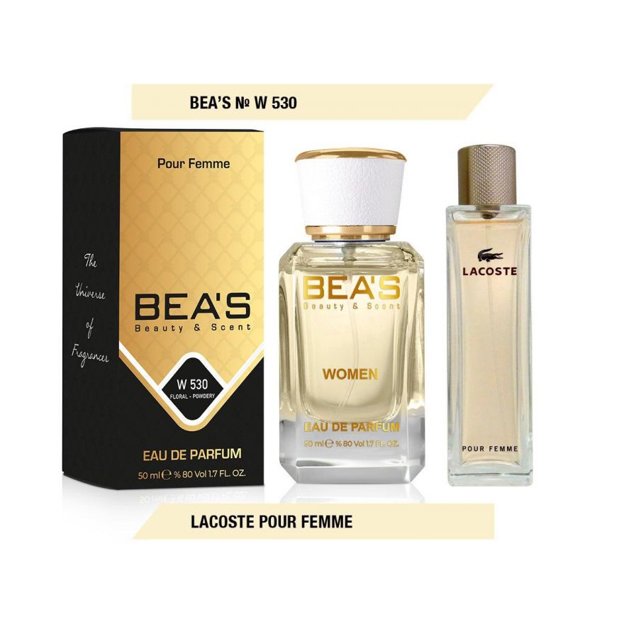 BEA'S (Beauty & Scent) W 530 - Lacoste Pour Femme For Women 50 мл